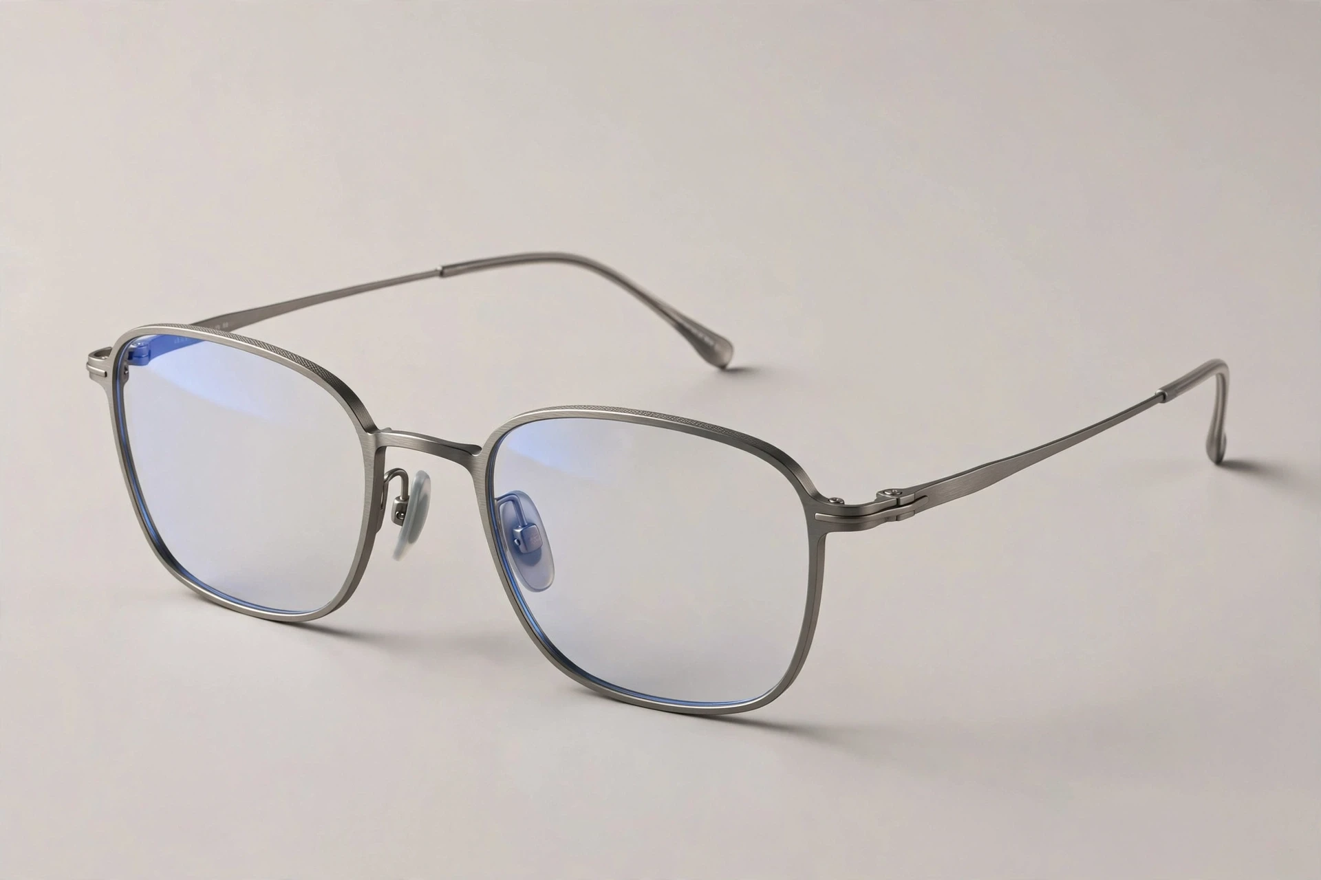 Titanium Frame Blue-Light Blocking Glasses
